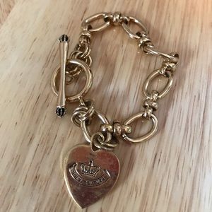 Gold Juicy Couture bracelet